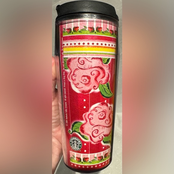 Starbucks Other - Starbucks Barista Red Rose 2002 Hot Cold Cup Tumblers 16 oz with Lid